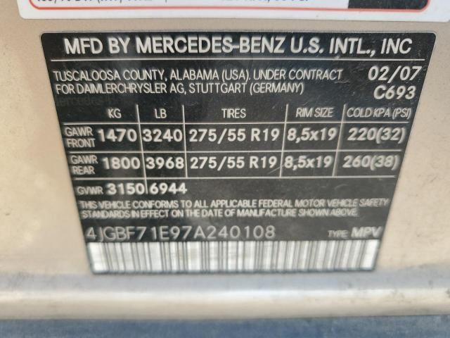 2007 Mercedes-Benz GL 450 4matic