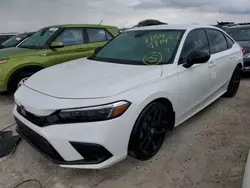 Salvage cars for sale at Riverview, FL auction: 2024 Honda Civic Sport