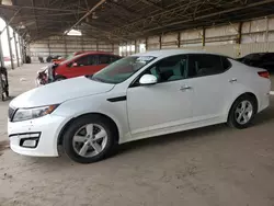 KIA salvage cars for sale: 2015 KIA Optima LX