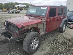 Jeep salvage cars for sale: 2013 Jeep Wrangler Unlimited Sport