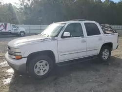 Salvage cars for sale from Copart Savannah, GA: 2005 Chevrolet Tahoe C1500