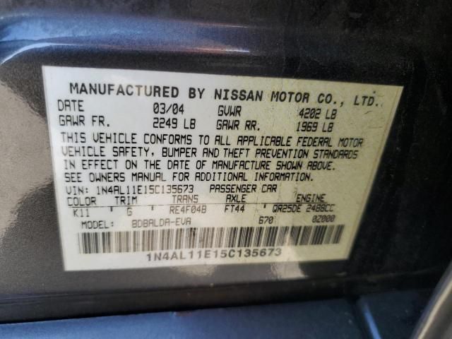 2005 Nissan Altima S