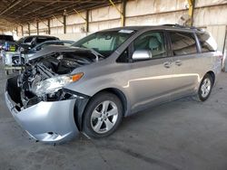 Salvage cars for sale at Phoenix, AZ auction: 2016 Toyota Sienna LE