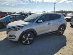 Salvage cars for sale at Indianapolis, IN auction: 2016 Hyundai Tucson Limited