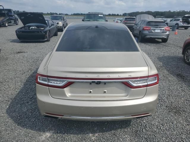 2017 Lincoln Continental Reserve