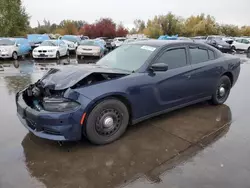 Dodge salvage cars for sale: 2015 Dodge Charger Police