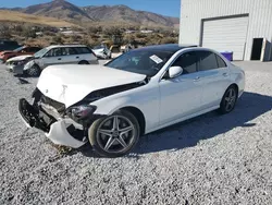 Salvage cars for sale at Reno, NV auction: 2018 Mercedes-Benz E 300