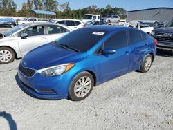 KIA salvage cars for sale: 2015 KIA Forte LX