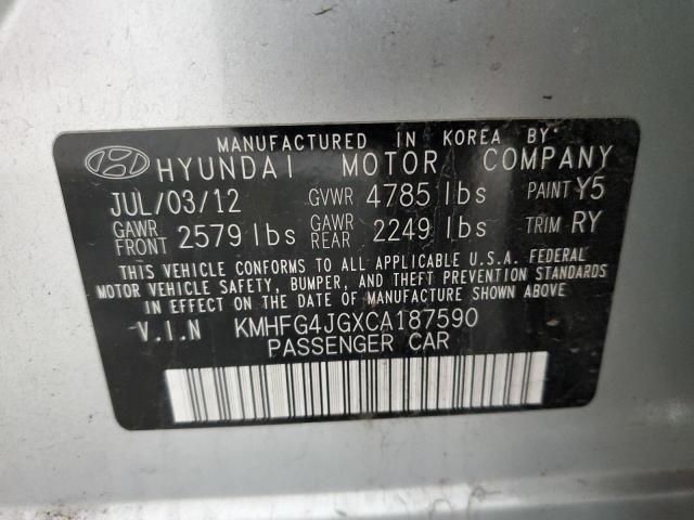 2012 Hyundai Azera GLS