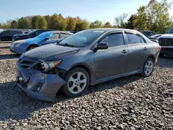 Salvage cars for sale from Copart Chalfont, PA: 2012 Toyota Corolla Base