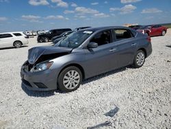 Salvage cars for sale from Copart Temple, TX: 2016 Nissan Sentra S