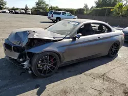 Salvage cars for sale at San Martin, CA auction: 2015 BMW 428 I Sulev