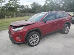 Salvage cars for sale at Fort Pierce, FL auction: 2024 Toyota Rav4 XLE Premium