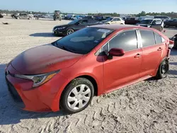 Salvage cars for sale at Houston, TX auction: 2021 Toyota Corolla LE