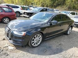 Salvage cars for sale at Marlboro, NY auction: 2016 Audi A4 Premium Plus S-Line