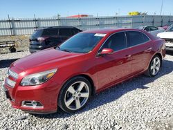 Chevrolet salvage cars for sale: 2013 Chevrolet Malibu LTZ