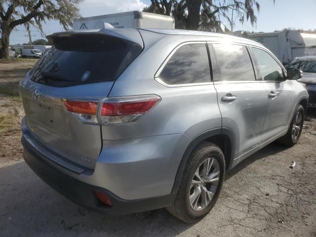 2015 Toyota Highlander XLE