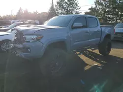 Carros salvage sin ofertas aún a la venta en subasta: 2018 Toyota Tacoma Double Cab