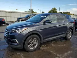 Carros salvage sin ofertas aún a la venta en subasta: 2017 Hyundai Santa FE Sport