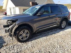 Salvage cars for sale at Northfield, OH auction: 2021 Ford Explorer XLT