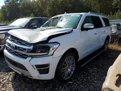 Flood-damaged cars for sale at auction: 2023 Ford Expedition Max Platinum