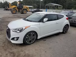 Salvage cars for sale at Savannah, GA auction: 2016 Hyundai Veloster Turbo