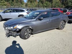 Salvage cars for sale at Waldorf, MD auction: 2021 Nissan Altima SV