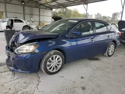 Salvage cars for sale at Cartersville, GA auction: 2017 Nissan Sentra S