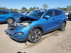 Hyundai salvage cars for sale: 2016 Hyundai Tucson Limited