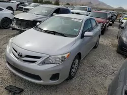 Toyota Corolla Base salvage cars for sale: 2012 Toyota Corolla Base