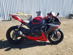 Salvage motorcycles for sale at New Britain, CT auction: 2016 Suzuki GSX-R600