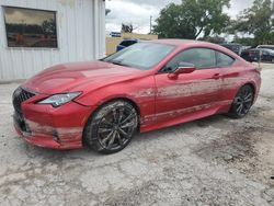 Salvage cars for sale at Riverview, FL auction: 2023 Lexus RC 350 Base