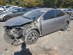 Vehiculos salvage en venta de Copart Austell, GA: 2015 Toyota Corolla L