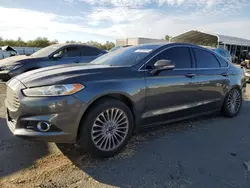 Salvage cars for sale at Fresno, CA auction: 2015 Ford Fusion Titanium