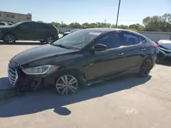 Salvage cars for sale at Wilmer, TX auction: 2017 Hyundai Elantra SE