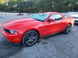 2011 Ford Mustang GT en venta en Austell, GA