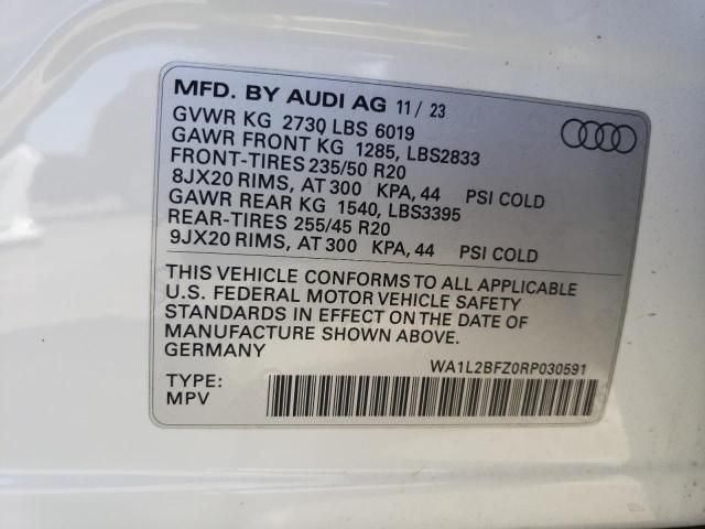 2024 Audi Q4 E-TRON Premium Plus