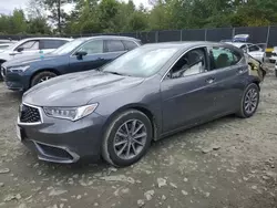 Salvage cars for sale at Waldorf, MD auction: 2019 Acura TLX Technology