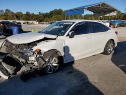 Salvage cars for sale at Florence, MS auction: 2022 Honda Civic LX