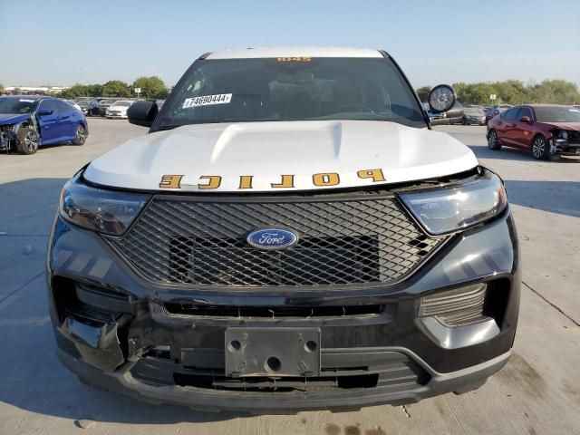 2022 Ford Explorer Police Interceptor