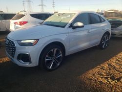 Salvage cars for sale at Elgin, IL auction: 2021 Audi Q5 Sportback Premium Plus