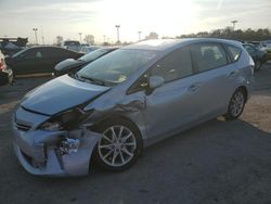 Salvage cars for sale at Indianapolis, IN auction: 2012 Toyota Prius V