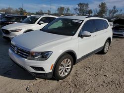 Flood-damaged cars for sale at auction: 2018 Volkswagen Tiguan S