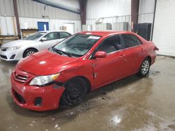 Salvage cars for sale at West Mifflin, PA auction: 2013 Toyota Corolla Base