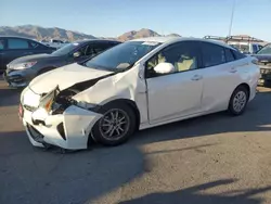 Salvage cars for sale at North Las Vegas, NV auction: 2016 Toyota Prius