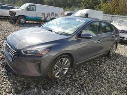 Flood-damaged cars for sale at auction: 2019 Hyundai Ioniq Limited