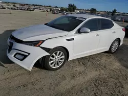 Salvage cars for sale at Antelope, CA auction: 2015 KIA Optima EX