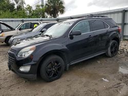 Salvage cars for sale at Riverview, FL auction: 2017 Chevrolet Equinox LT