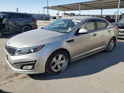 Salvage cars for sale at Anthony, TX auction: 2015 KIA Optima LX