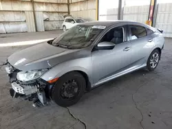 Honda salvage cars for sale: 2017 Honda Civic LX